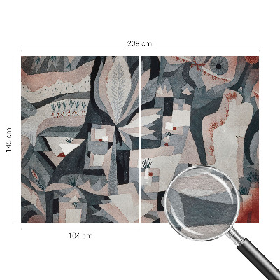 Large wall mural Abstraction of nature