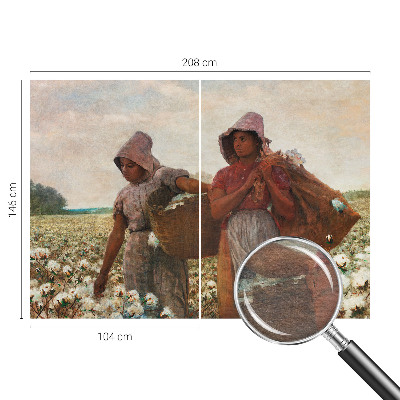 Premium wall mural for bedroom Working in the field