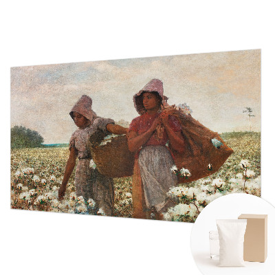 Premium wall mural for bedroom Working in the field
