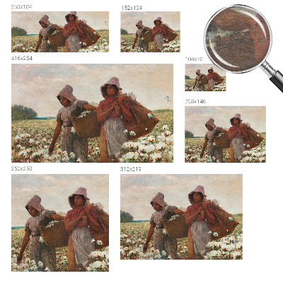 Premium wall mural for bedroom Working in the field