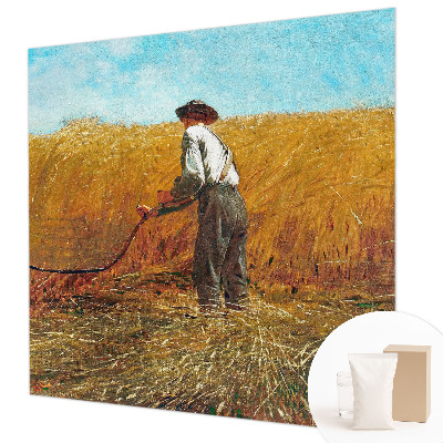 Premium photo wallpaper Harvest in the sun