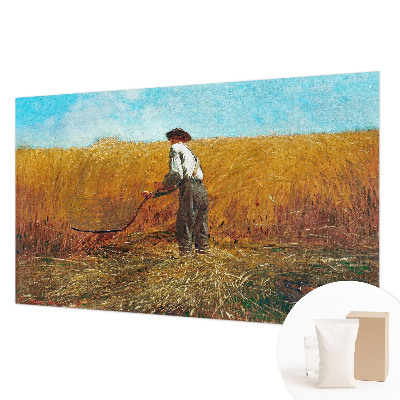 Premium photo wallpaper Harvest in the sun