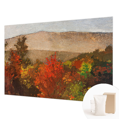 Decorative wall mural for living room Autumn panorama
