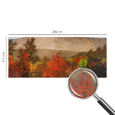 Decorative wall mural for living room Autumn panorama