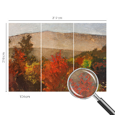 Decorative wall mural for living room Autumn panorama