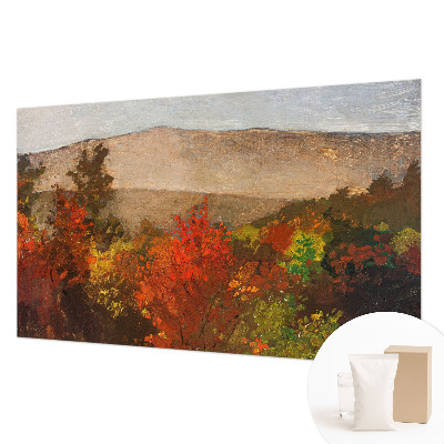 Decorative wall mural for living room Autumn panorama