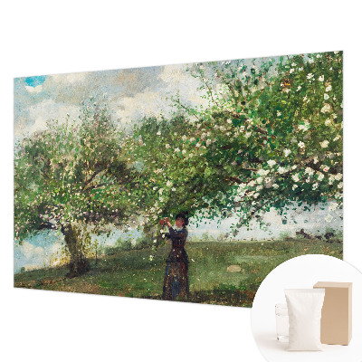 Non-woven photo wallpaper Spring scene