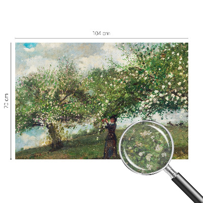Non-woven photo wallpaper Spring scene