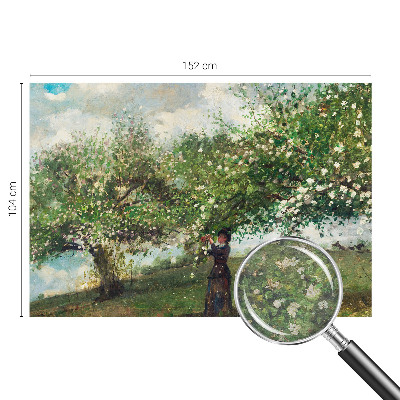 Non-woven photo wallpaper Spring scene