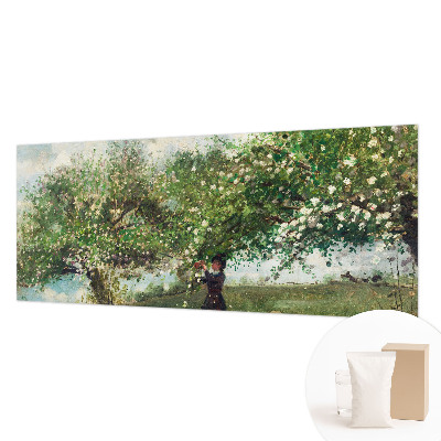 Non-woven photo wallpaper Spring scene