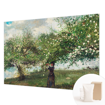 Non-woven photo wallpaper Spring scene
