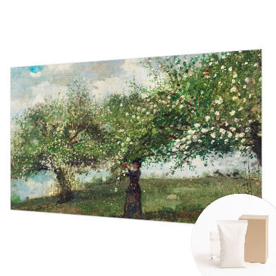 Non-woven photo wallpaper Spring scene