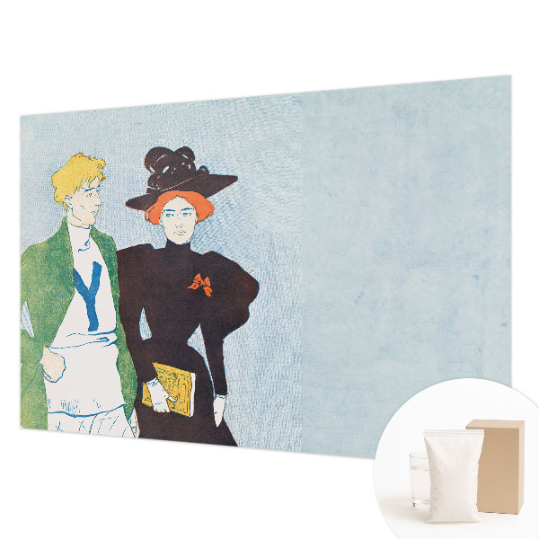 Wall mural for bedroom Retro style