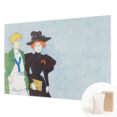 Wall mural for bedroom Retro style