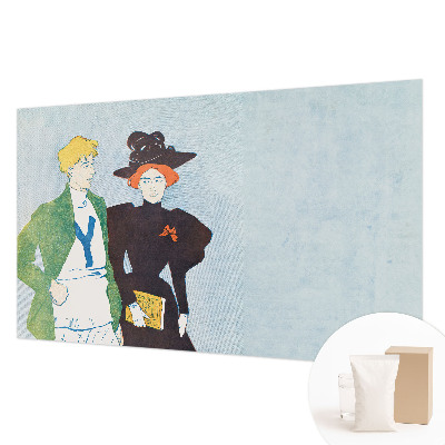 Wall mural for bedroom Retro style