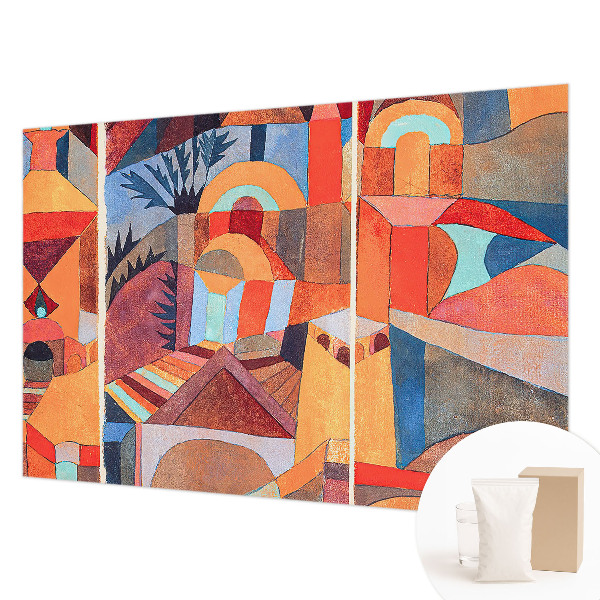 Wallpaper mural for living room Colorful mosaic