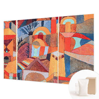 Wallpaper mural for living room Colorful mosaic