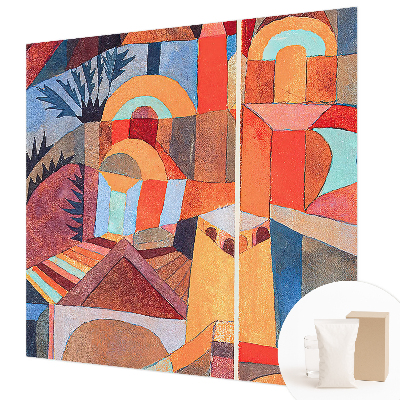 Wallpaper mural for living room Colorful mosaic