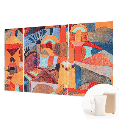 Wallpaper mural for living room Colorful mosaic
