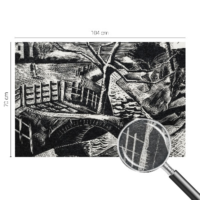 Wall mural for living room Architectural landscape