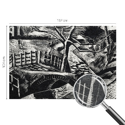 Wall mural for living room Architectural landscape