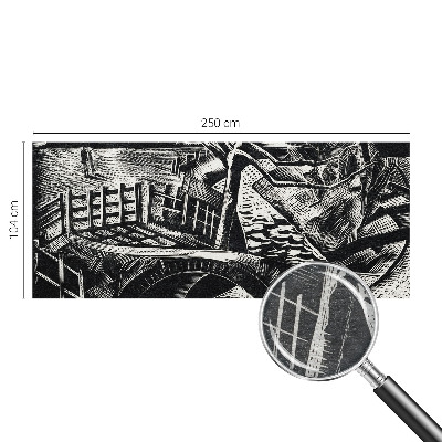 Wall mural for living room Architectural landscape