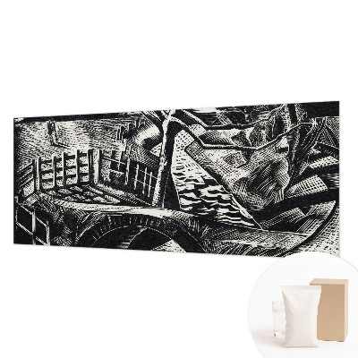 Wall mural for living room Architectural landscape