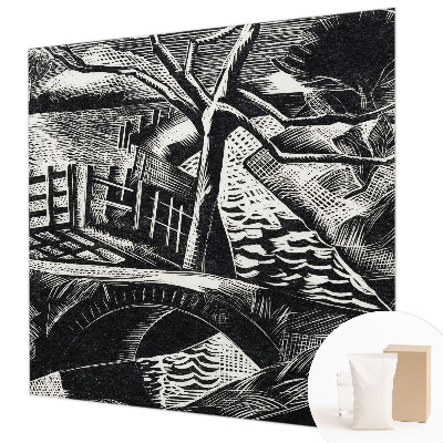 Wall mural for living room Architectural landscape