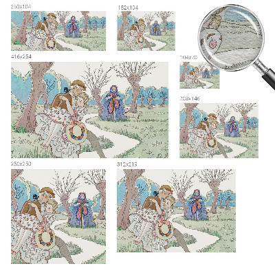 Bedroom wall mural wallpaper Romantic scene