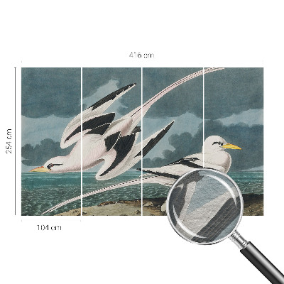 Large wallpaper mural Birds by the sea