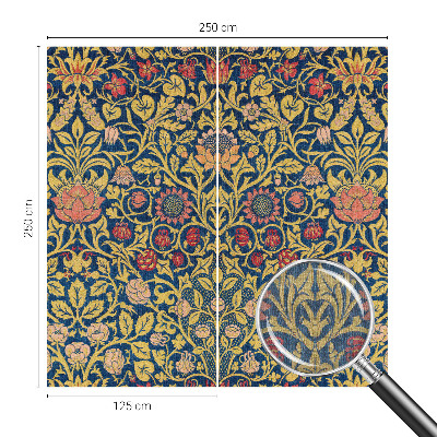 Wall mural for bedroom Floral pattern