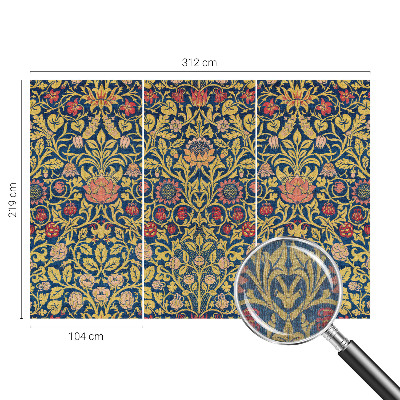 Wall mural for bedroom Floral pattern