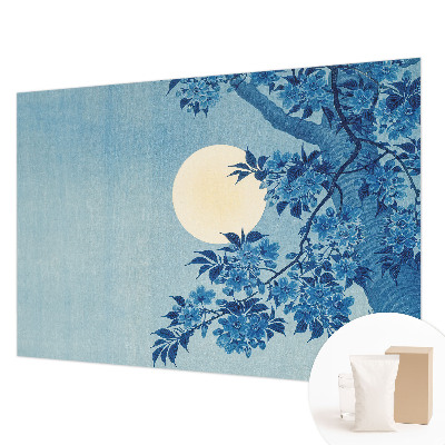 Wall mural for living room Flower Moon