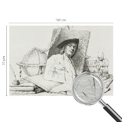 Bedroom wall mural wallpaper Artistic portrait