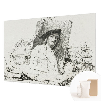 Bedroom wall mural wallpaper Artistic portrait