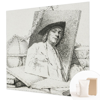 Bedroom wall mural wallpaper Artistic portrait