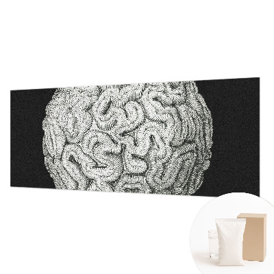 Wallpaper mural for living room Spherical structure