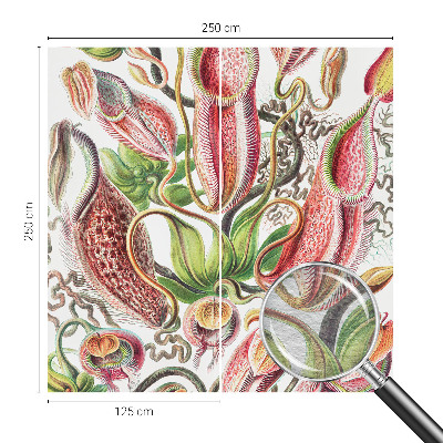 Large wallpaper mural Plant details