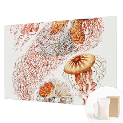 Custom size wall mural Fancy jellyfish