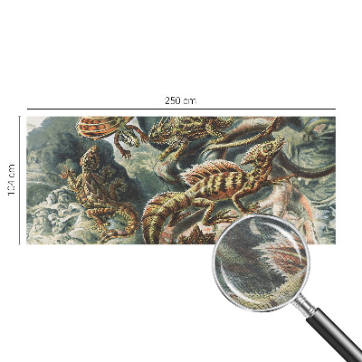 Large wall mural wallpaper Exotic reptiles