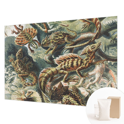 Large wall mural wallpaper Exotic reptiles