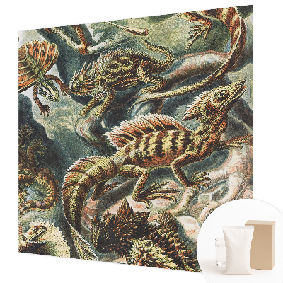 Large wall mural wallpaper Exotic reptiles