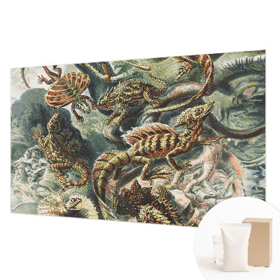 Large wall mural wallpaper Exotic reptiles