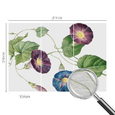 Modern wall mural Floristic elegance