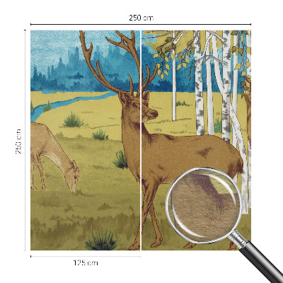 High quality wall mural wallpaper Forest harmony