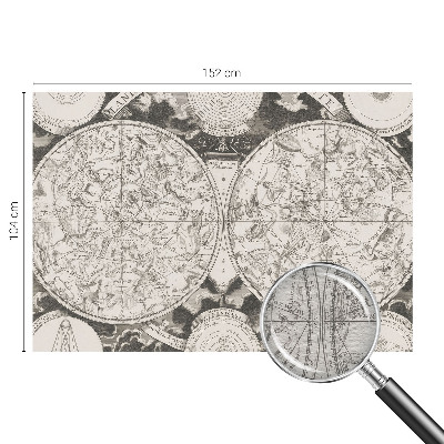 Premium wall mural for bedroom Star map