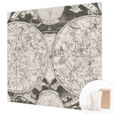 Premium wall mural for bedroom Star map