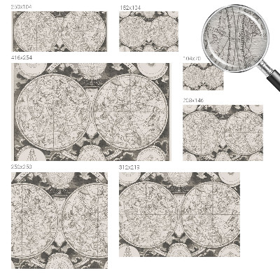 Premium wall mural for bedroom Star map