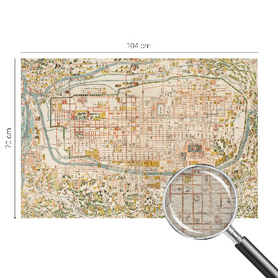 Premium photo wallpaper Antique map