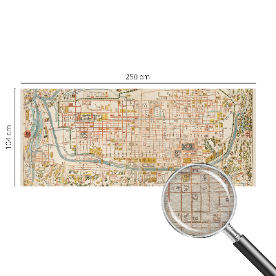Premium photo wallpaper Antique map